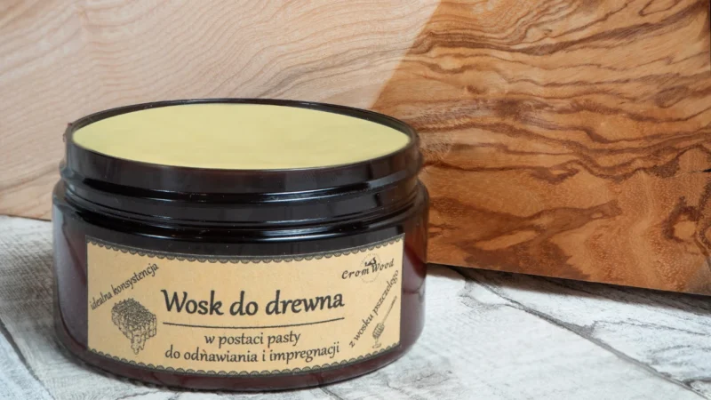 Wosk do drewna efekt