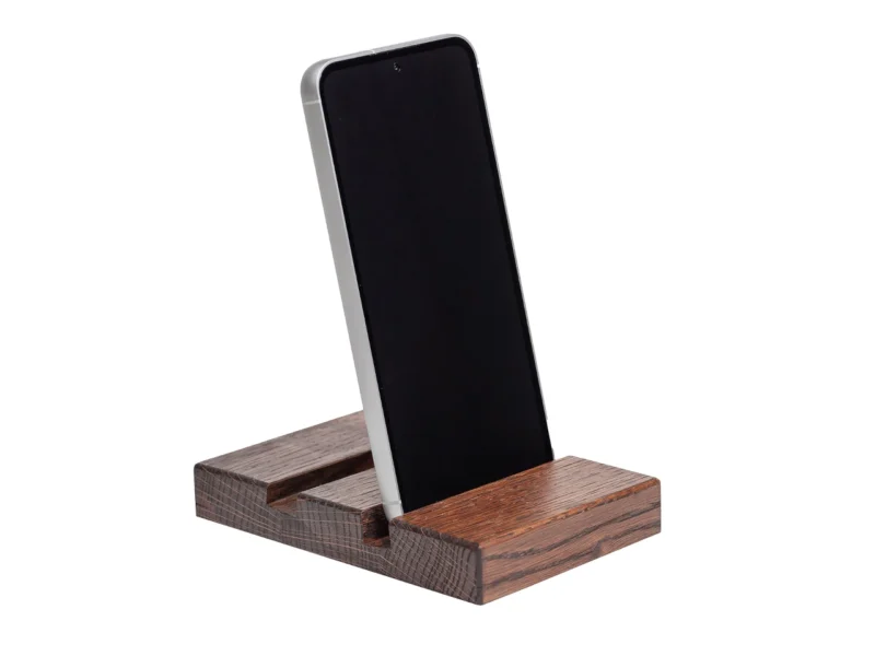 Podstawka pod telefon drewniana